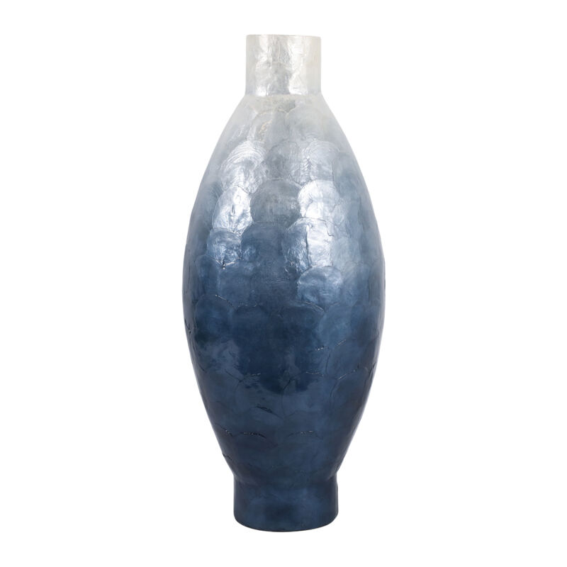 24x10" Ombre Capiz Vase image number 4