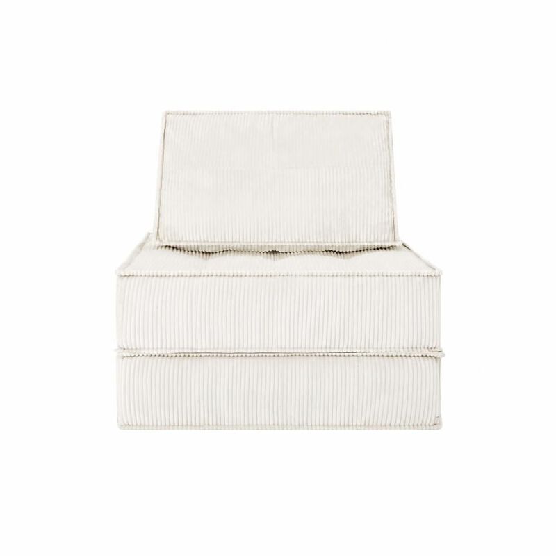 GOODSILO Modular Single Seater Sofa with DIY Multi-Combination Design, Skin-Friendly Fabric for Living Room image number 0