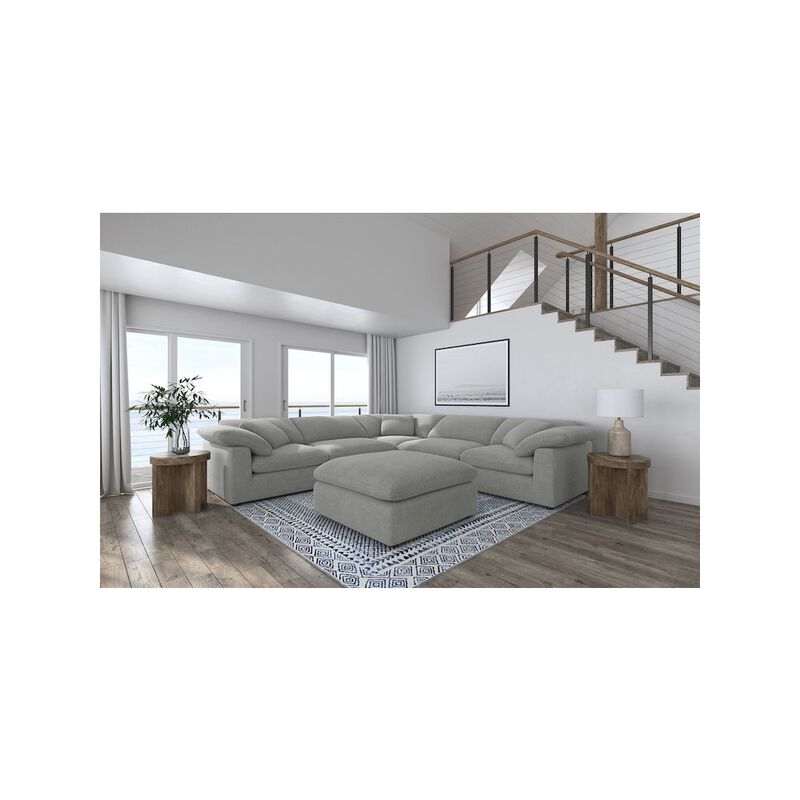 Coaster Co. of America Raleigh 6-piece Boucle Upholstered Modular Sectional Grey image number 4