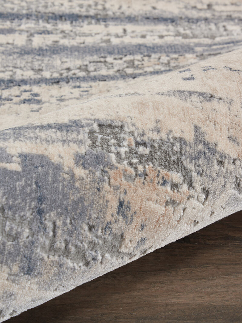 Rustic Textures RUS04 Beige/Gray 5'3" x 7'3" Rug