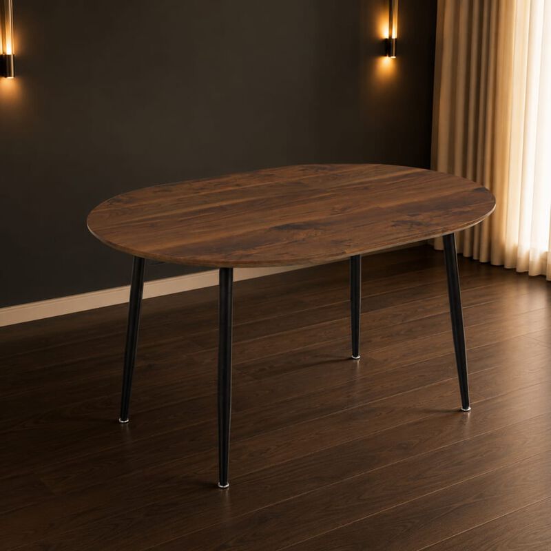 GOODSILO Extensible Multi-Functional Table with Sturdy Wood Legs for Dining, Office, and Coffee Use, 100/140/180cm image number 3