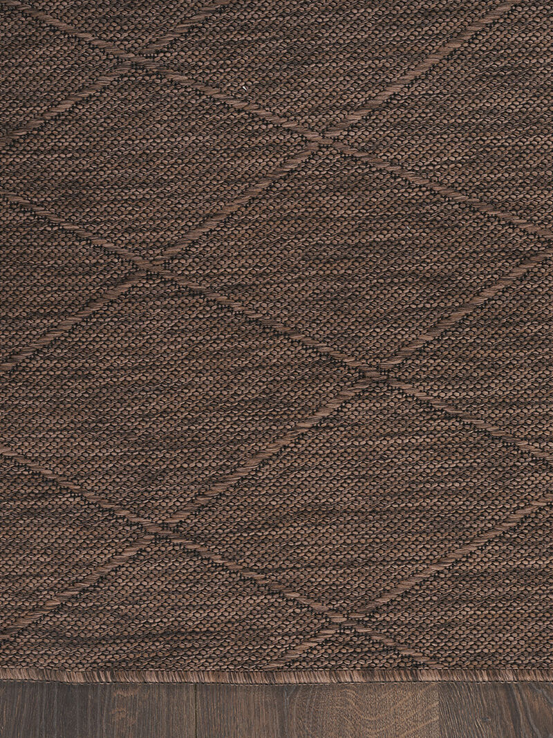 Washable Solutions WSL01 Mocha 2'2" x 8' Rug