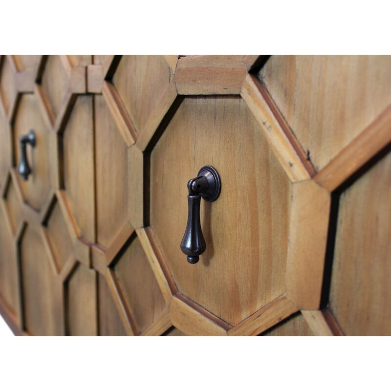 Alex Hamilton Samara 4-Door Sideboard - Natural image number 5
