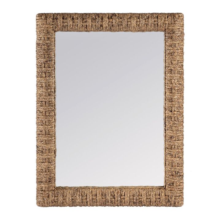 Butler Specialty Gloucester Woven Wall Mirror, Dark Brown