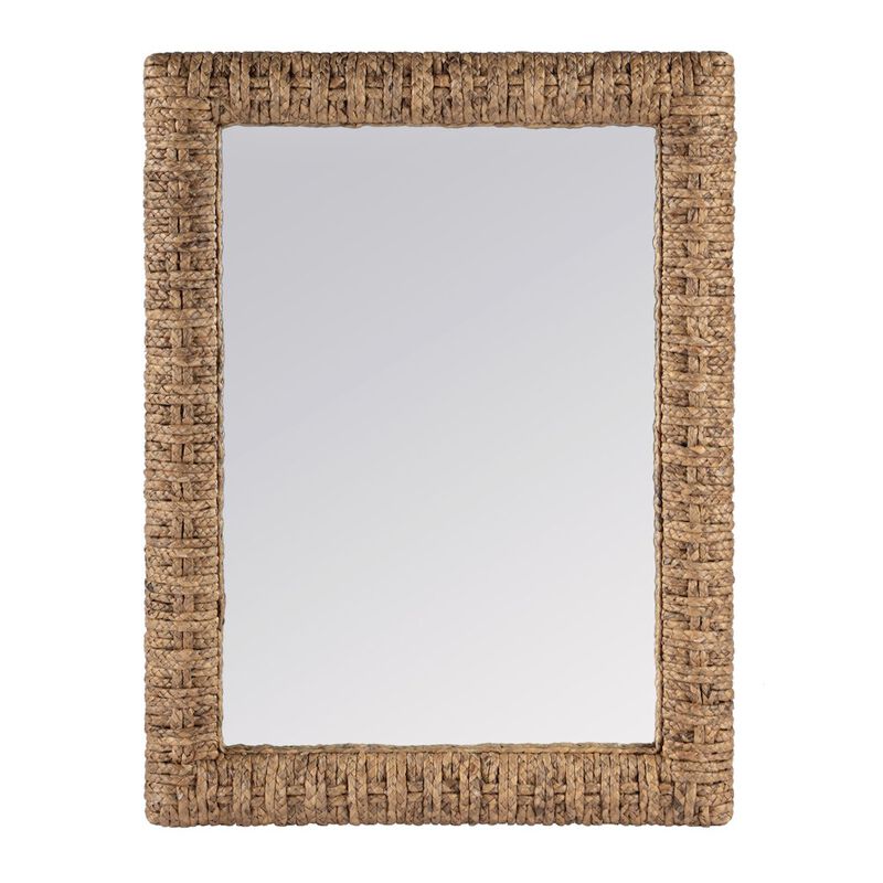 Butler Specialty Gloucester Woven Wall Mirror, Dark Brown