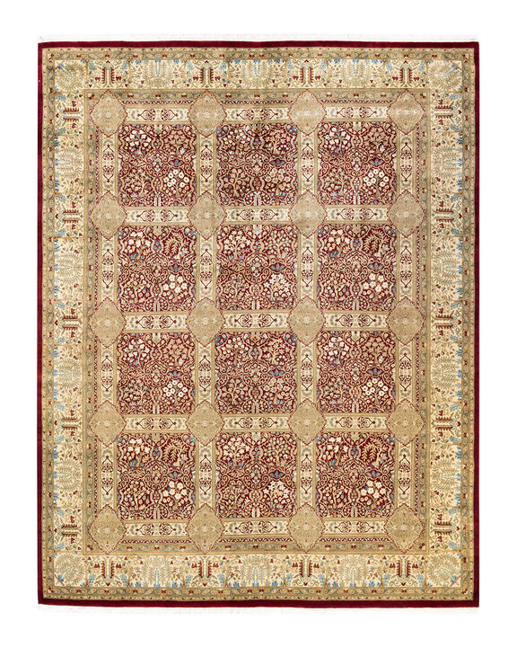 Mogul, One-of-a-Kind Hand-Knotted Area Rug  - Red, 8' 2" x 10' 5"