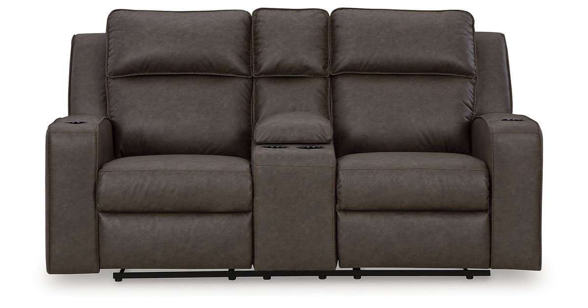 Lavenhorne Reclining Loveseat W/Console