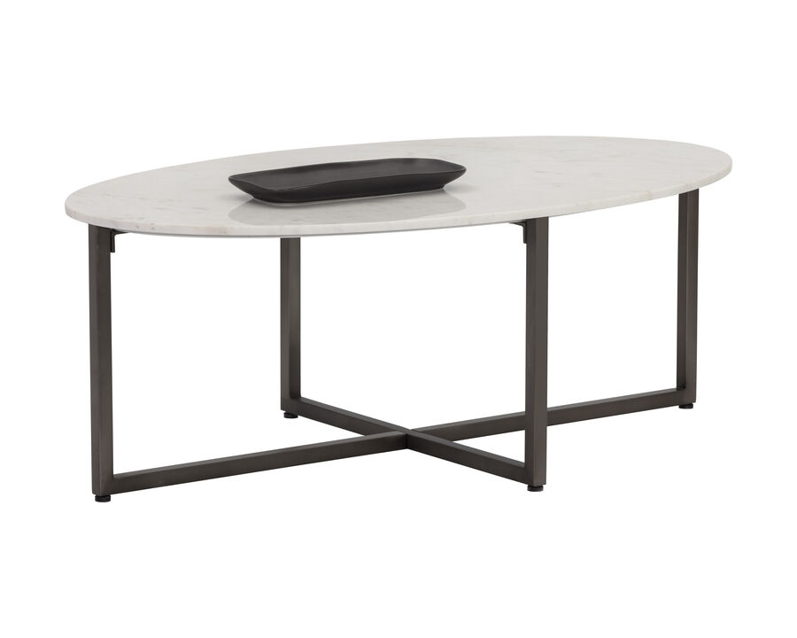 Kiara Oval Coffee Table