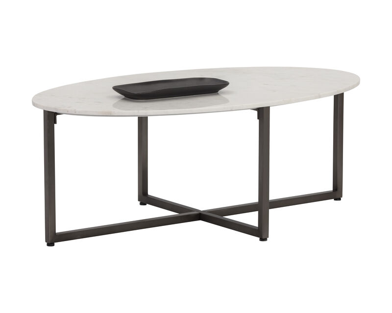 Kiara Oval Coffee Table