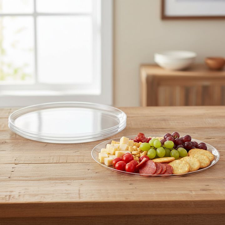 Round Plastic Trays (25 Trays)