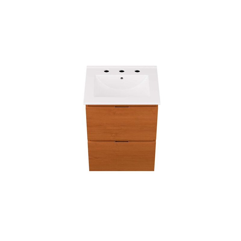 Scenic 18" Wall-Mount Bathroom Vanity image number 4