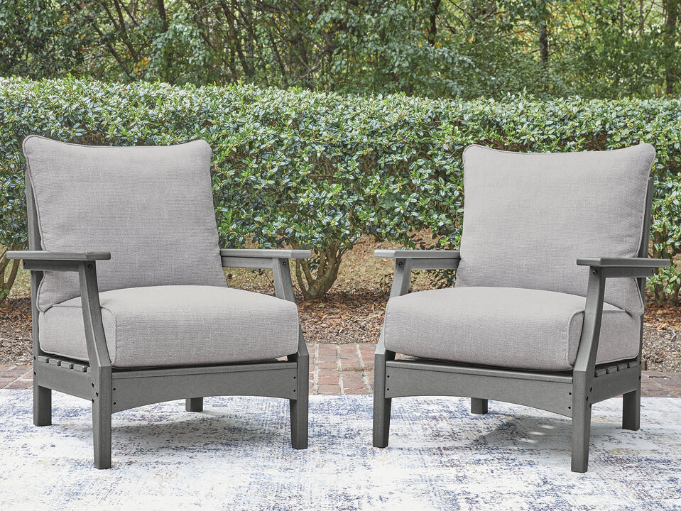 Lone View Bay Outdoor Lounge Chair with Cushion