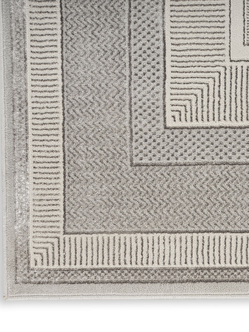 Glitz GLZ07 Silver 9' x 12' Rug