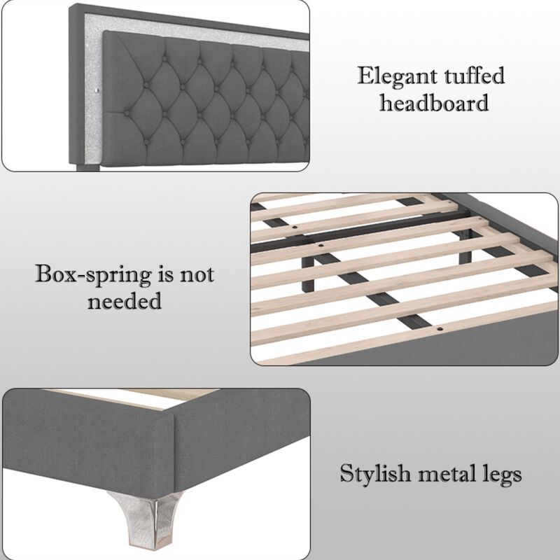 Nuxpin 3-Pieces Bedroom Sets image number 8