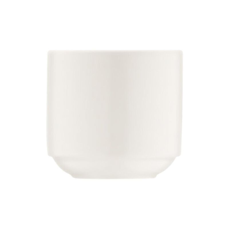 Banquet dia.2" h:2" Round Warm White Porcelain Cup (Set of 4)