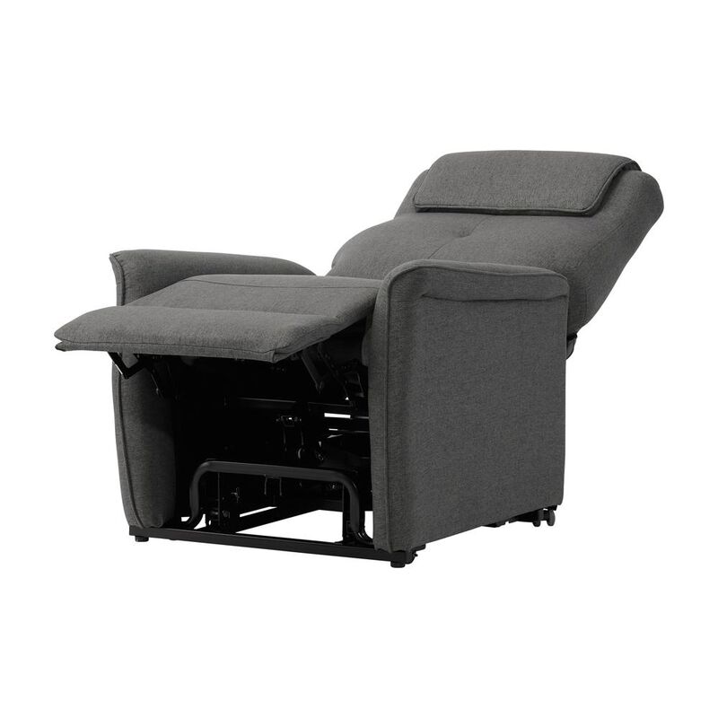 CorLiving Power Lift Recliner Medium Grey