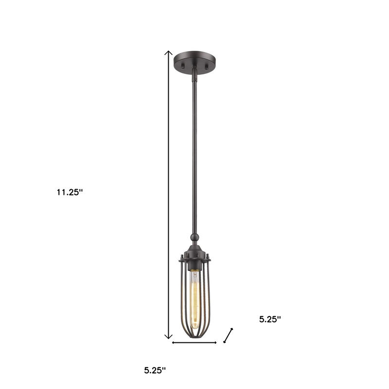 Hivvago Modern Bronze Mini Pendant Hanging Light