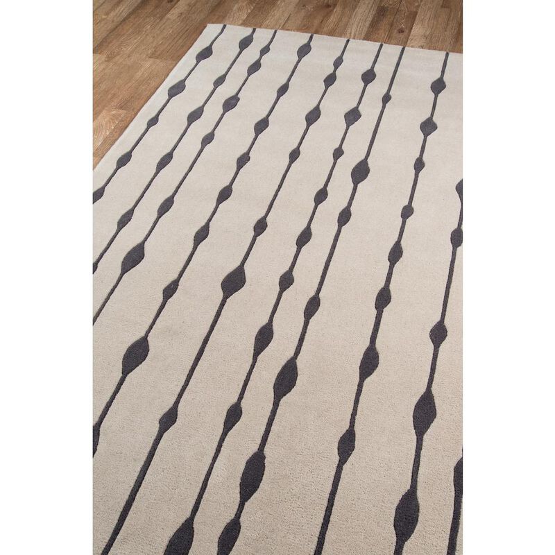 Momeni Contemporary Runner Area Rug, Grey, 2'3 X 8' Runner
