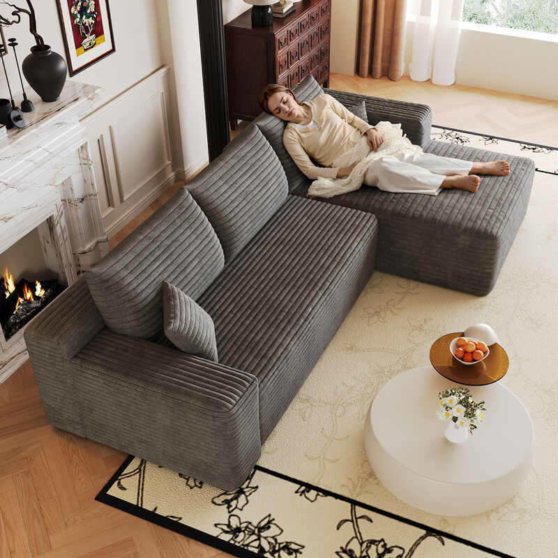 Juszut L Shaped Sectional Sofa image number 3
