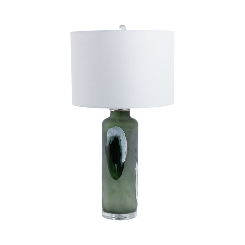 30x16" Artful Glass Table Lamp image number 1