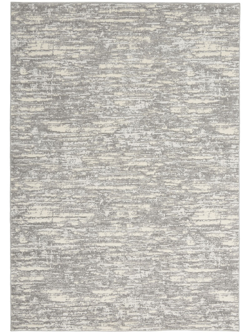 CK005 Enchanting ECH03 Gray/Beige 5'3" x 7'3" Rug