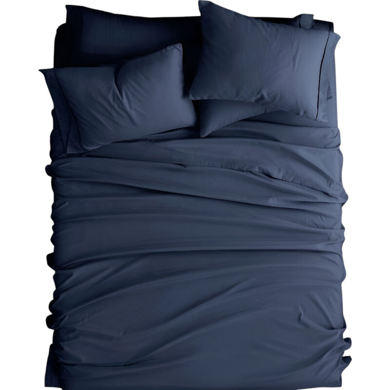 4-Piece Soft Wrinkle Resistant Microfiber and Polyester Sheet Set