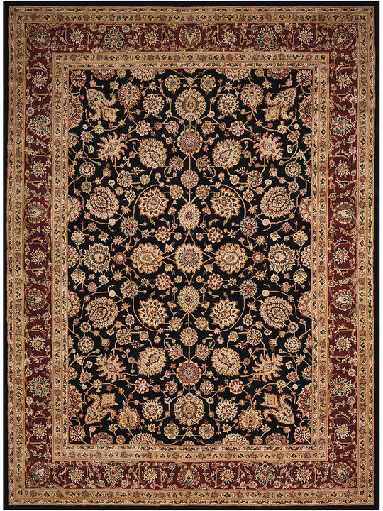 Nourison 2000 2017 Black 8' x Round Rug