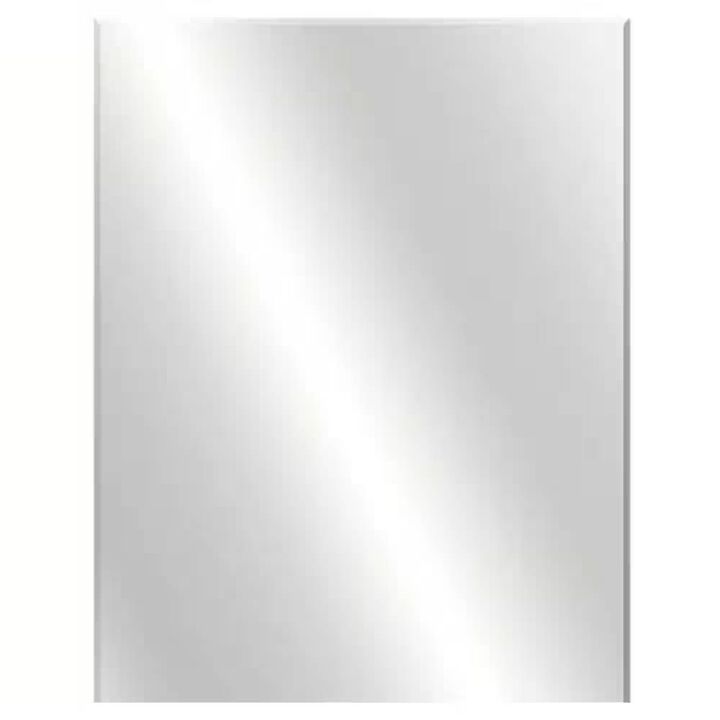 Hivvago 36-in x 30-in Flush Mount Bathroom Wall Mirror - Hang Vertically or Horizontally