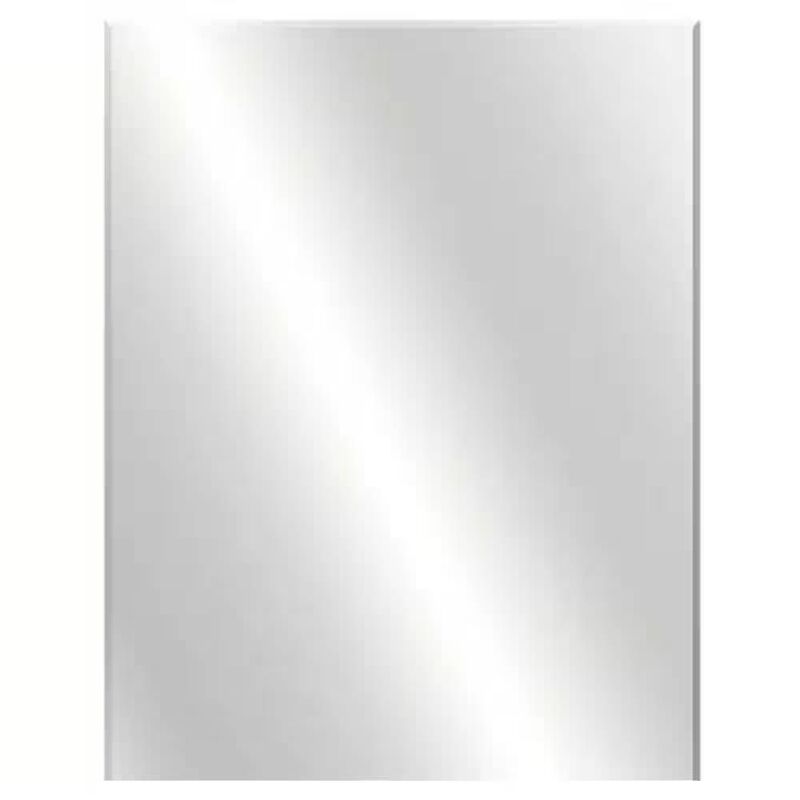 Hivvago 36-in x 30-in Flush Mount Bathroom Wall Mirror - Hang Vertically or Horizontally