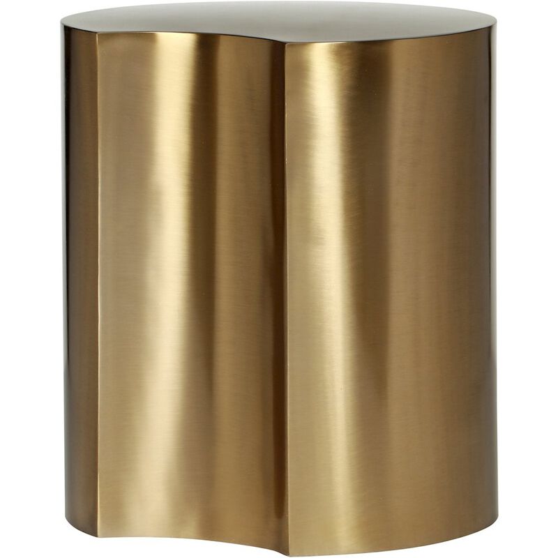Meridian Furniture Dimple Gold End Table