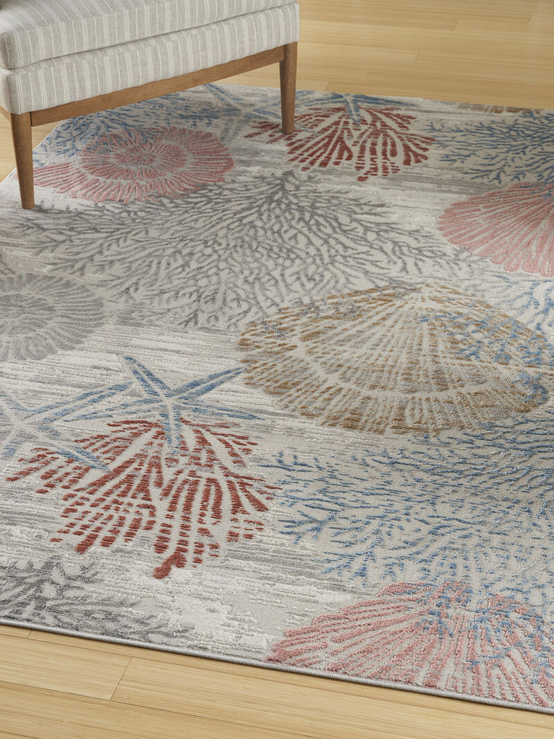 Seaside SDS04 Multicolor 6' x 9' Rug