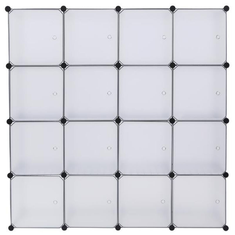 Stackable Cube Storage Shelving Unit, Bookcase Organizer for Closet, Books, and Toys