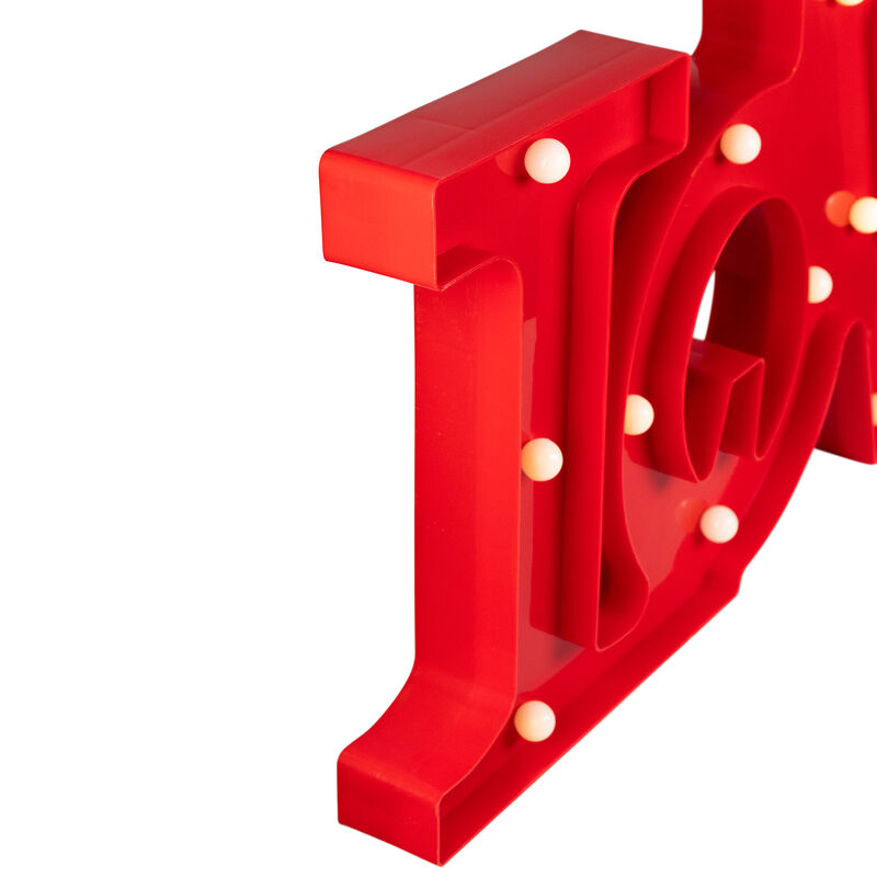 20" Red 'LOVE' LED Valentine's Day Marquee Wall Sign