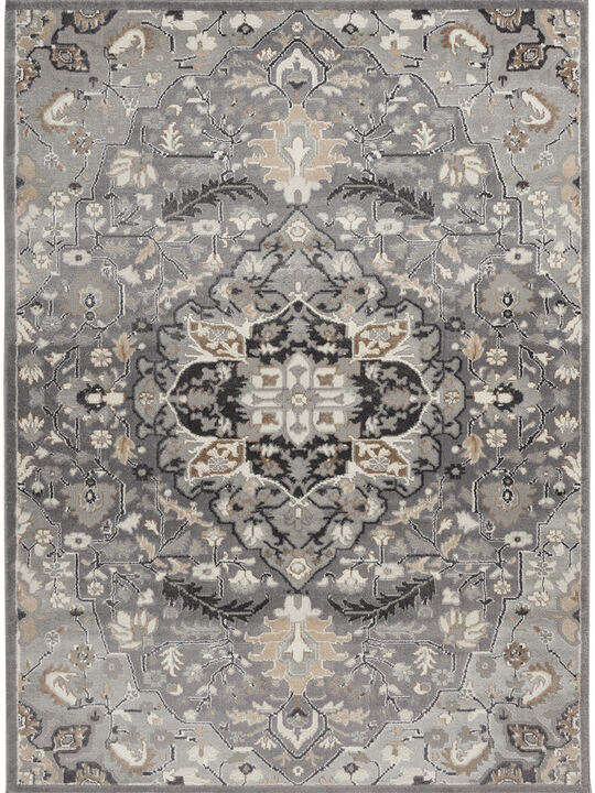Elation ETN09 Gray 6' x 9' Rug