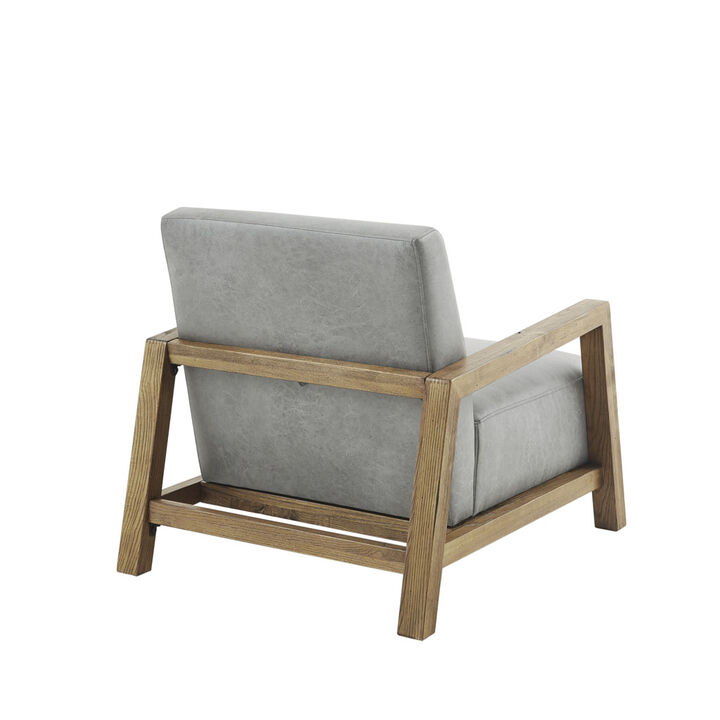 Gracie Mills Seth Contemporary Low Profile Accent Chair