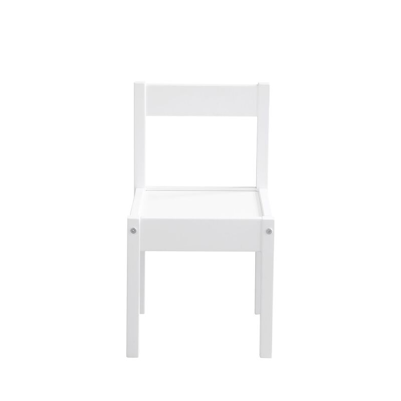 Baby Relax Percy 3-PC Kiddy Table & Chair Set, White