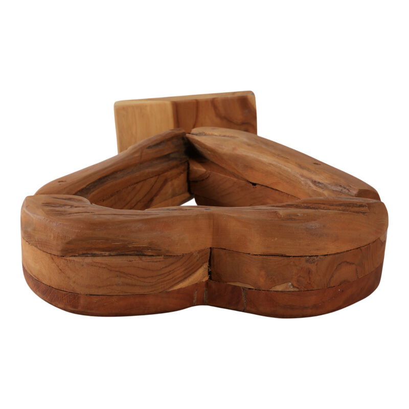 15x12" Teak Wood Open Heart image number 5