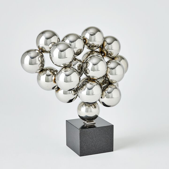 Sphere Silver Sculpture