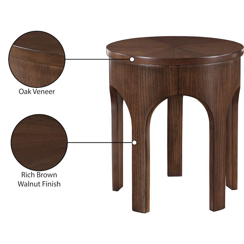 Meridian Furniture Westfield Brown End Table