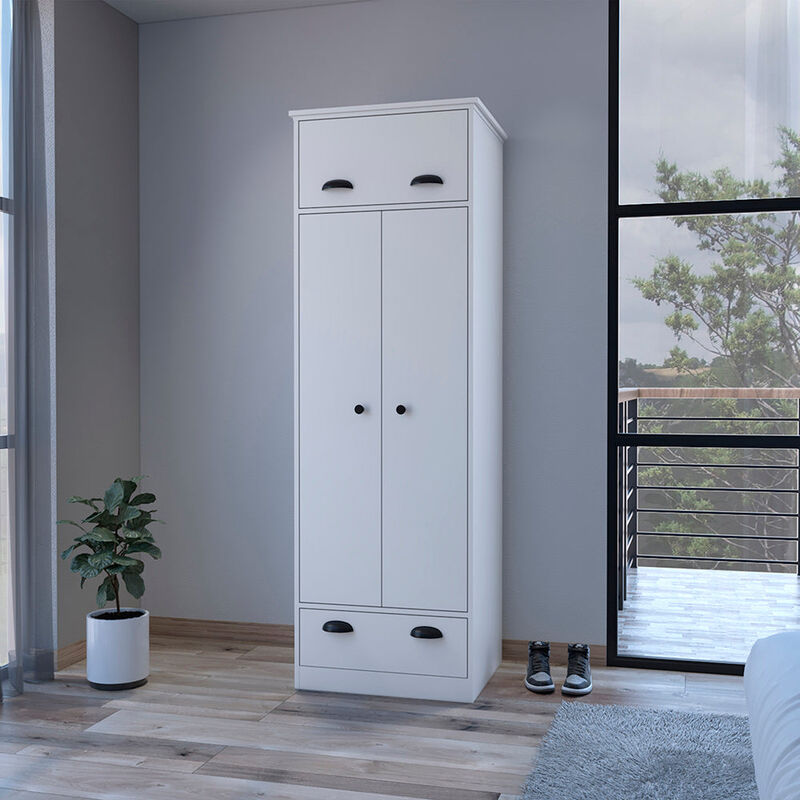 Armoire Dumas, Bedroom, White