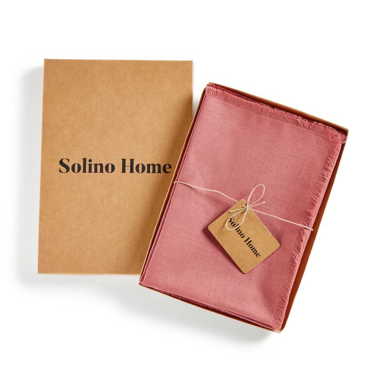 Christmas Linen Dinner Napkins 20 x 20 in Set of 4 - Fringe, Solino Home