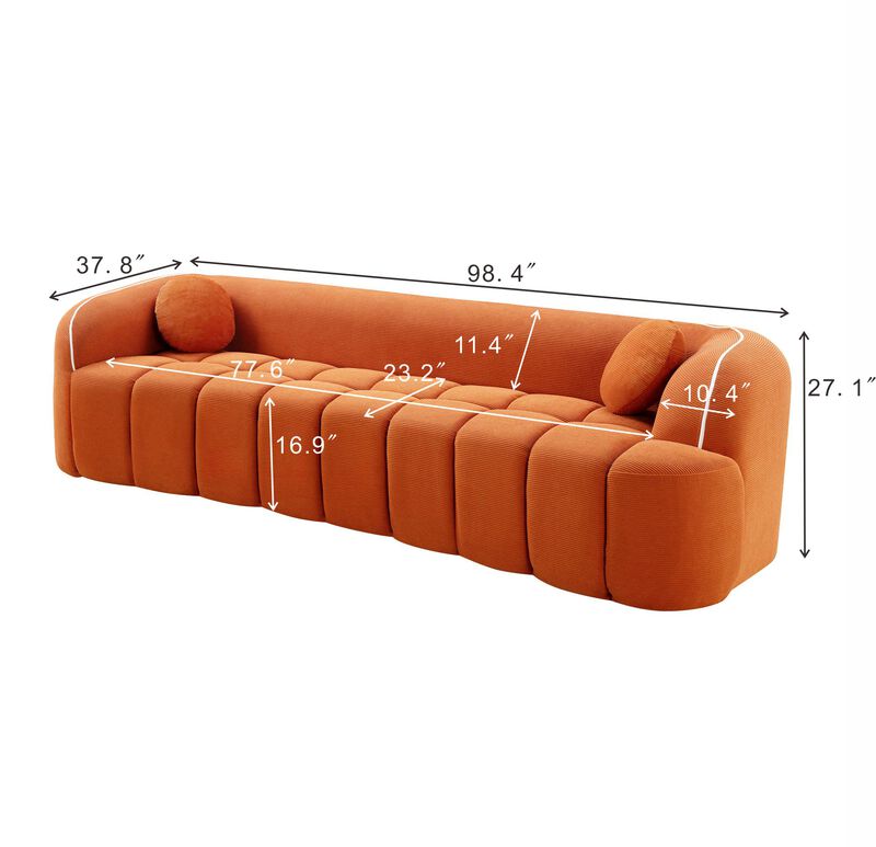 Medzat Modern Compressed Sofa image number 9