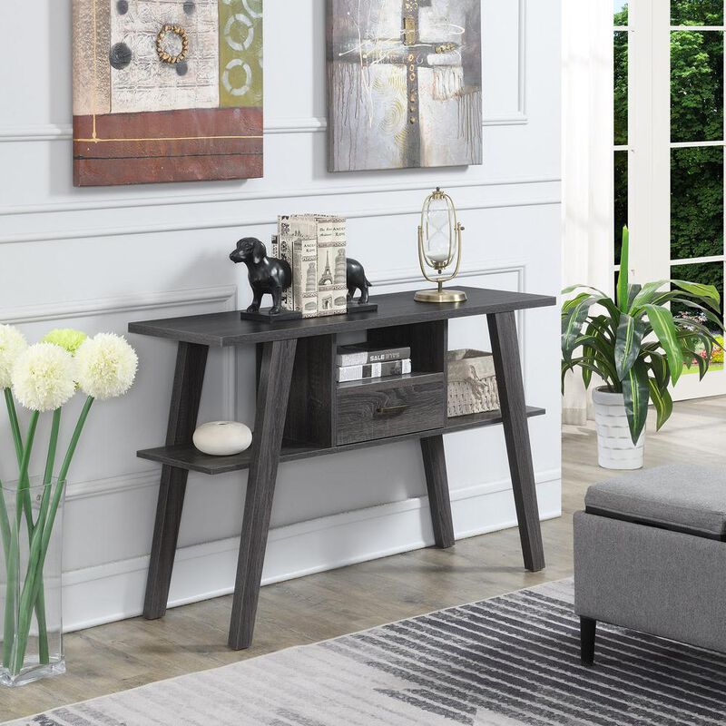 Convenience Concepts Newport Mike W  Console Table with Drawer
