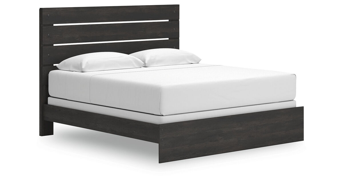 Delmorta King Panel Bed