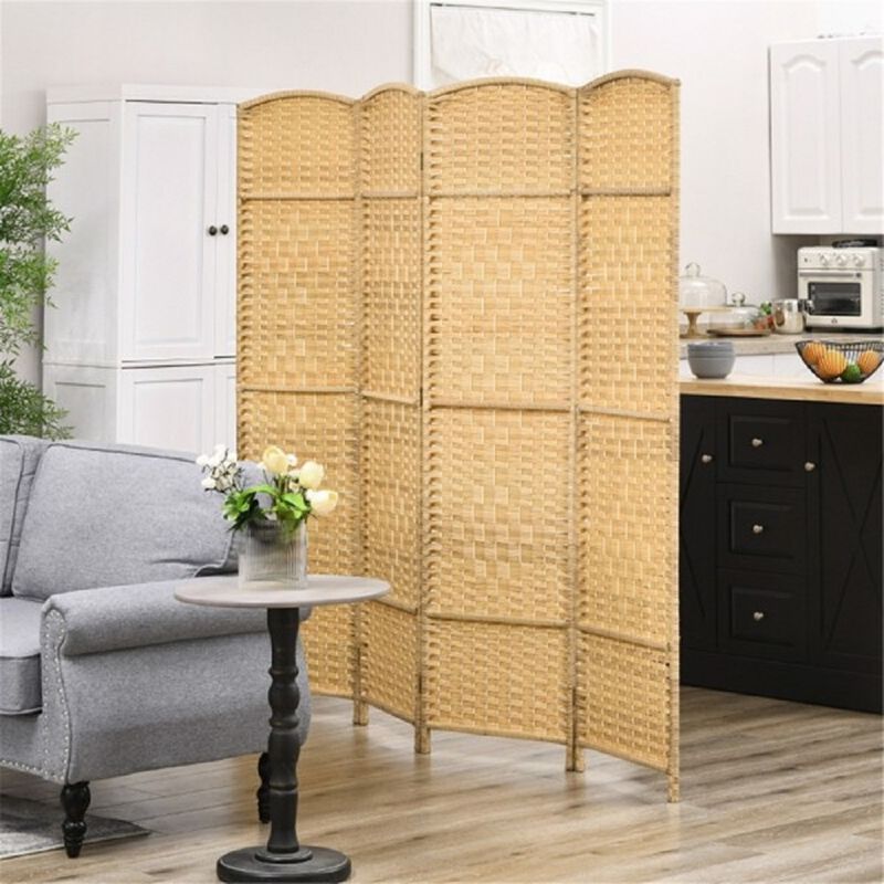 Foldable Privacy Screen Portable Partition for Home & Office image number 5