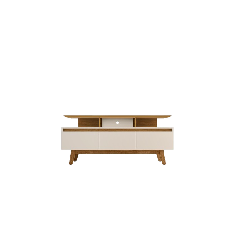 Yonkers Beige Small TV Stand