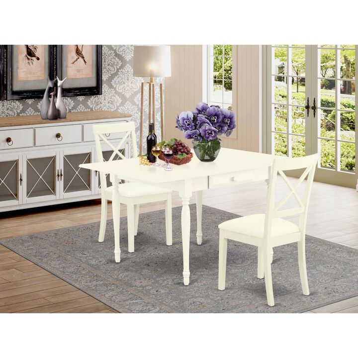 Dining Room Set Linen White