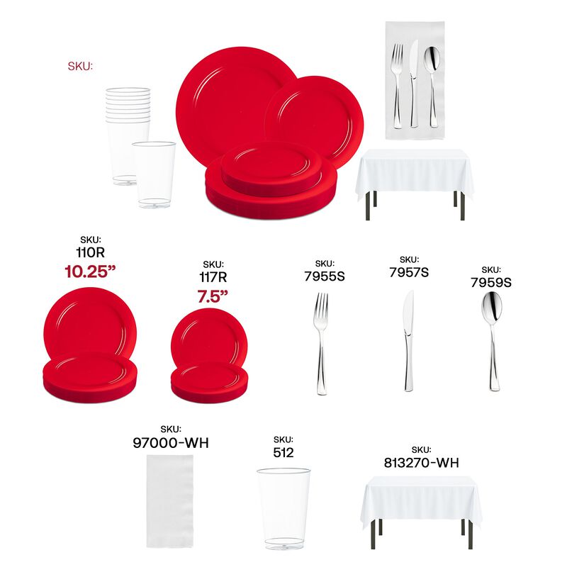 Red and White NFL / NBA / MLB Set (60 Sets) image number 3