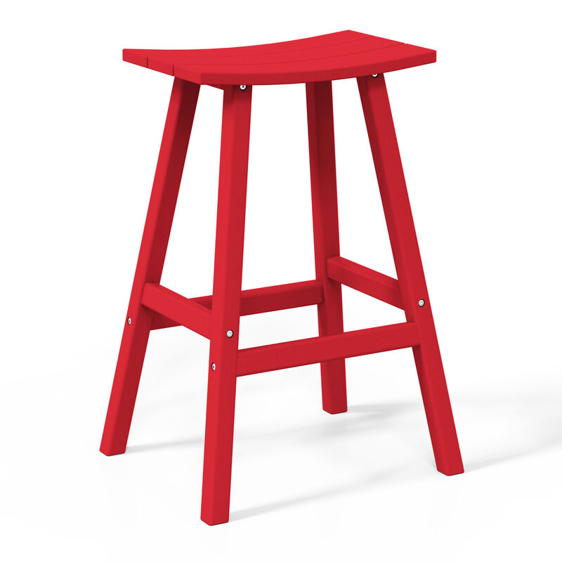 WestinTrends Westintrends 29" height Outdoor / Patio Saddle bar stool image number 2