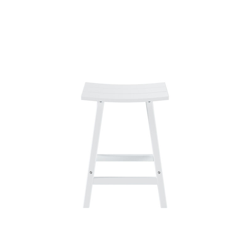 WestinTrends Outdoor Patio Counter Height Bar Stools Bistro Bar Table 4-Piece Set image number 5